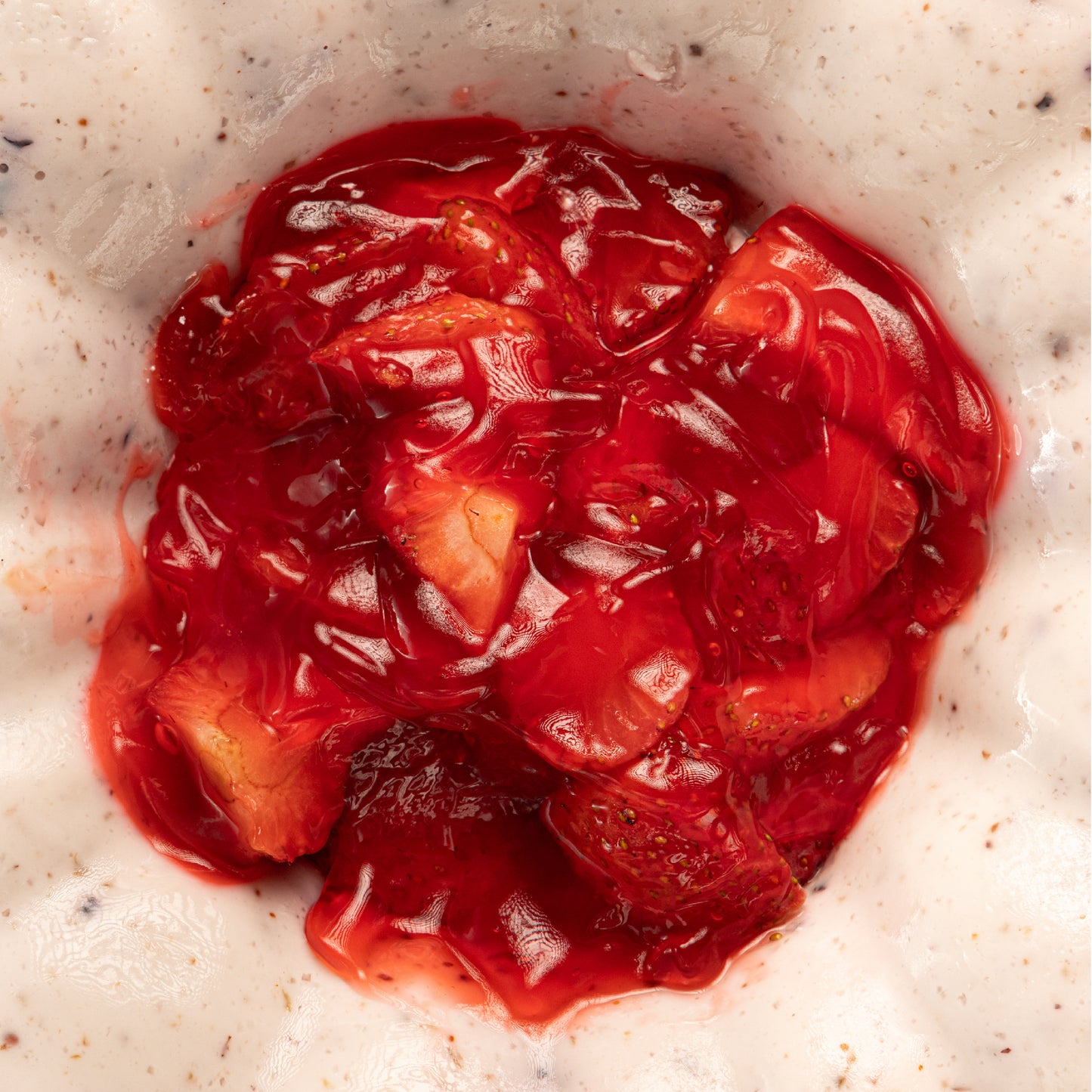 Gelatina de frutos rojos