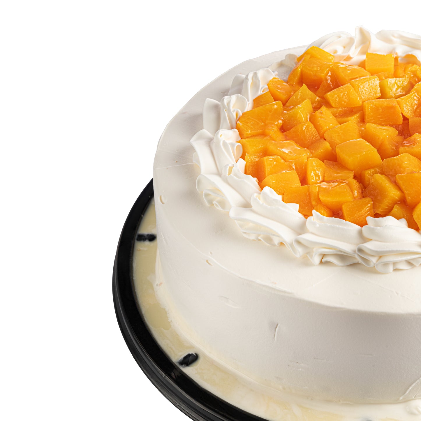 Tres leches con durazno
