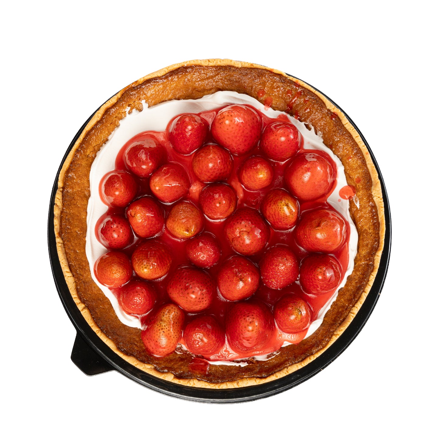 Pay de queso con fresa