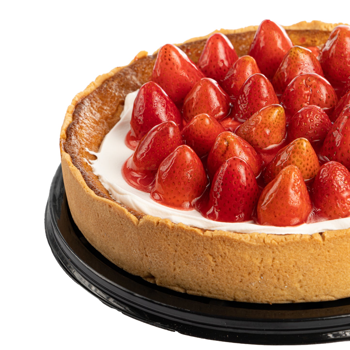 Pay de queso con fresa