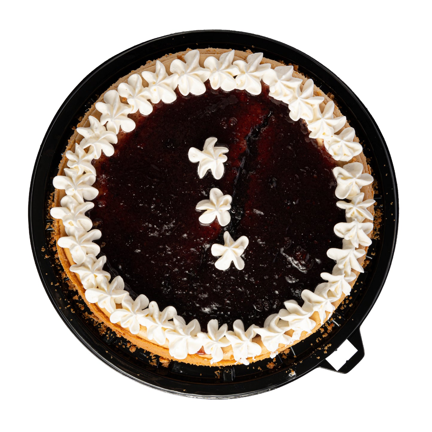 Pay de queso con zarzamora