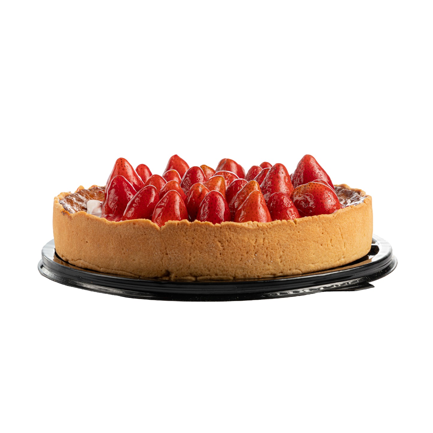 Pay de queso con fresa