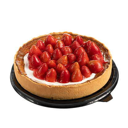 Pay de queso con fresa